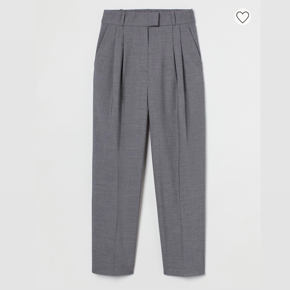 Grey ankle length trouser